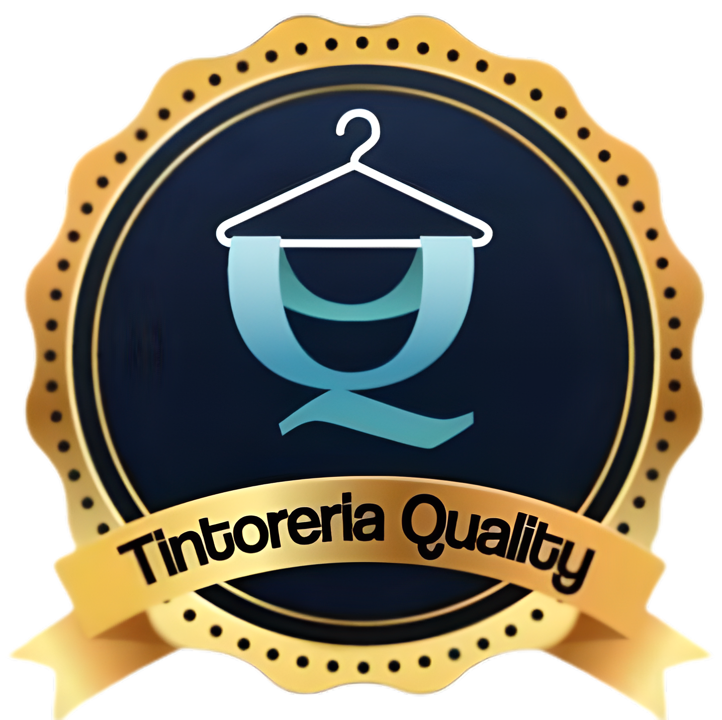 Logo de tintoreria Quality