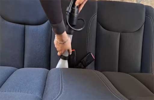 Limpieza al sillon gris